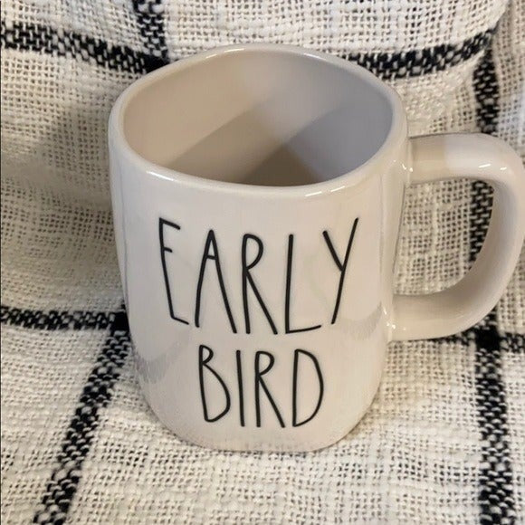 Early Bird Rae Dunn Coffee Mug Ceramic
