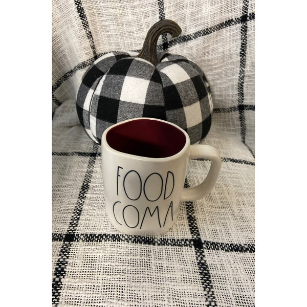 Rae Dunn Food Coma Coffee Mug