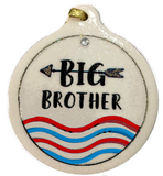 Big Brother Porcelain Ornament Gift Boxed Christmas Best BFF - Laurie G Creations