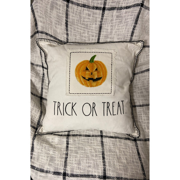 Rae Dunn Trick or Treat Pillow TOT