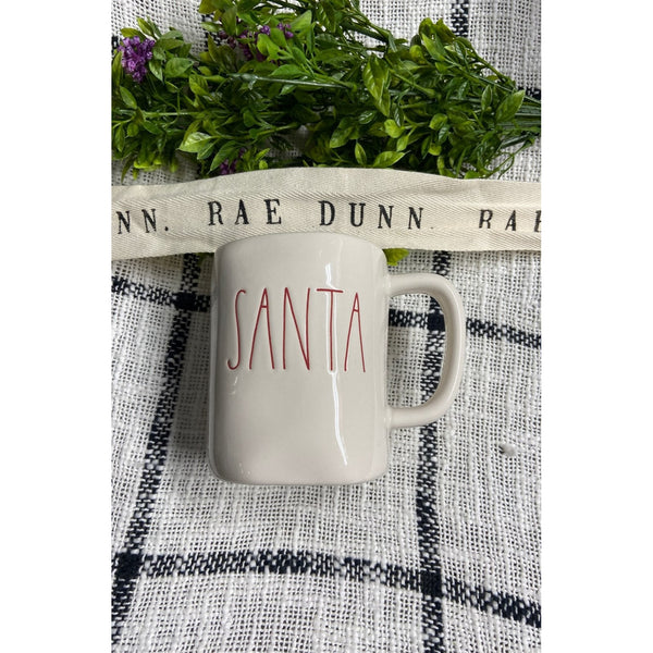 Rae Dunn Santa Christmas Coffee Mug