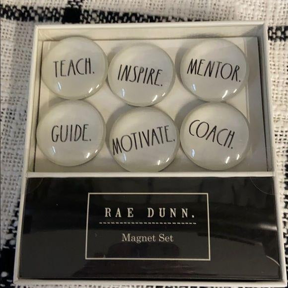 Teach Inspire Mentor Guide Motivate Coach Magnets