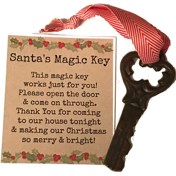 Santa's Magic Key Christmas Eve Hanging Ornament Start a Family Tradition