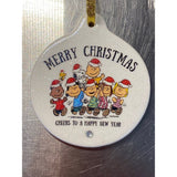 Peanuts Gang Merry Christmas Ornament